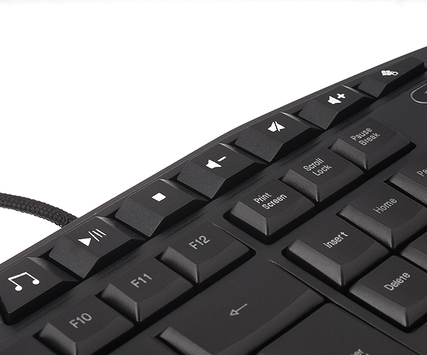 Zalman ZM-K400G keyboard Gaming USB Black – image 8