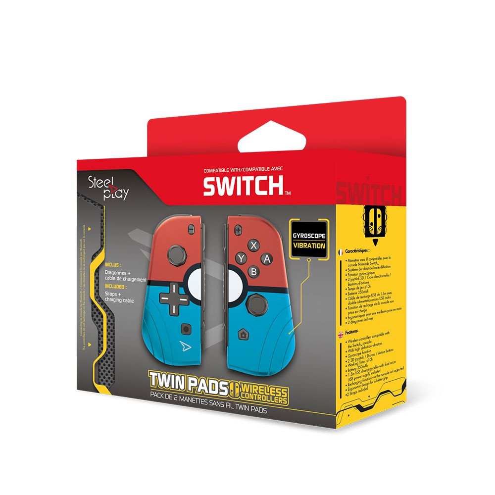 Steelplay JVASWI00082 Gaming Controller Blue, Red Gamepad Analogue / Digital Nintendo Switch – image 2