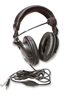 Manhattan 175005 headphones/headset Head-band Gaming Black – image 2