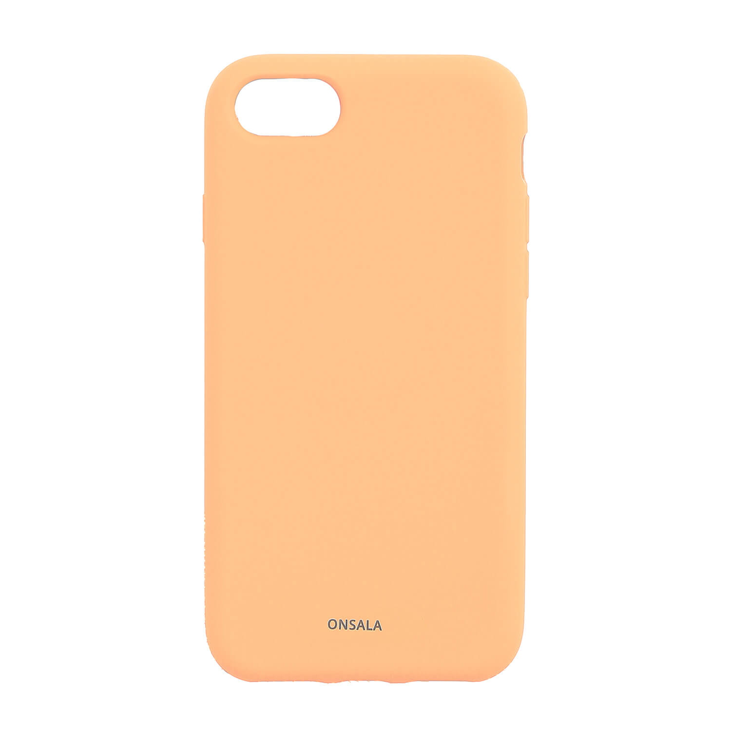 Onsala Phone Case with Silicone Feel Apricot - iPhone 6/7/8/SE – image 1