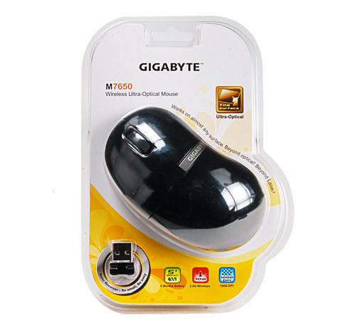 GIGABYTE M7650 mouse Office RF Wireless Optical 1000 DPI – image 3