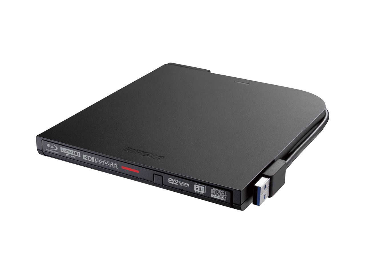 Buffalo BRUHD-PU3-BK optical disc drive Blu-Ray DVD Combo Black