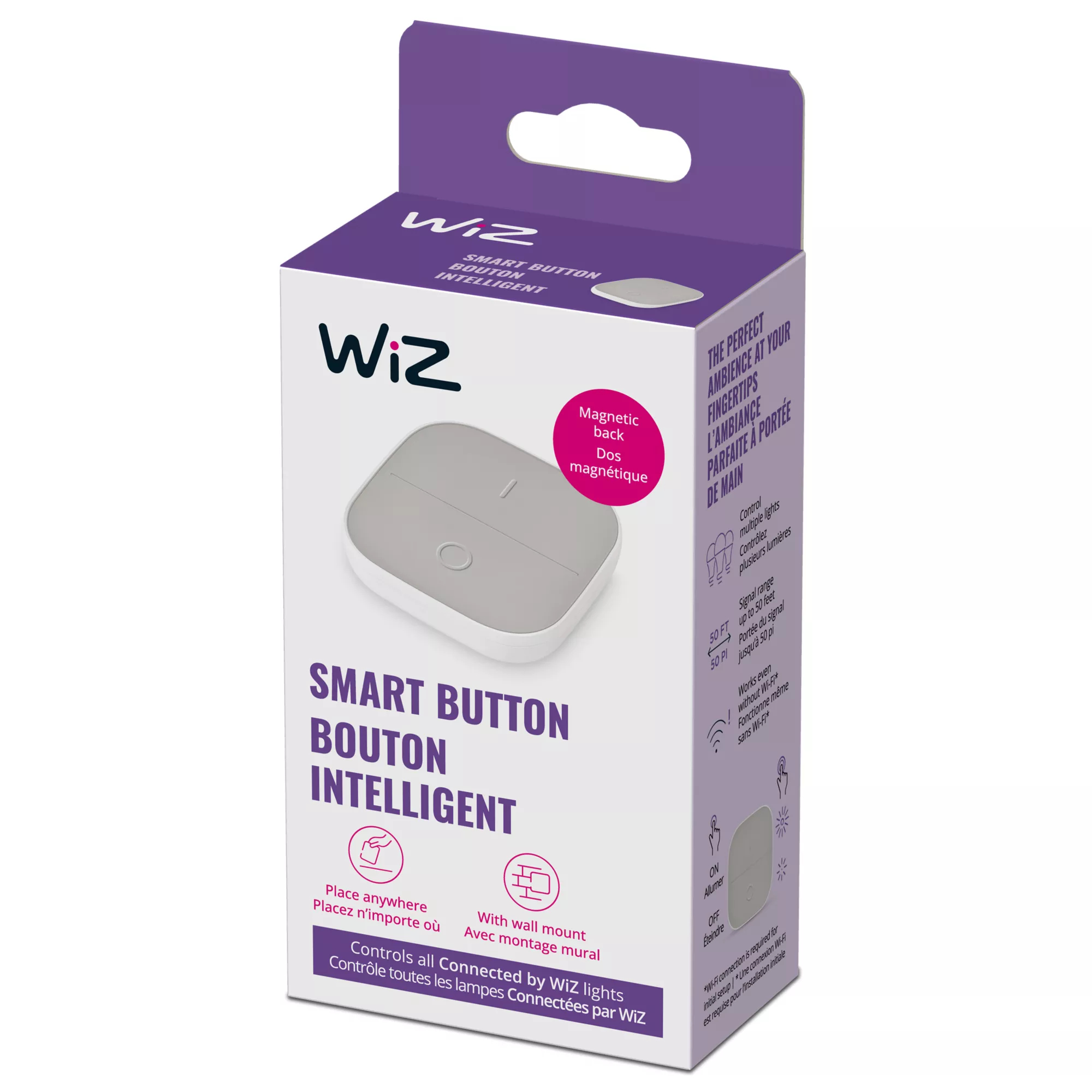 WiZ 046677604387 smart home light controller White – image 5