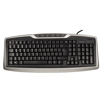 Hama 00053832 keyboard USB Silver – image 2