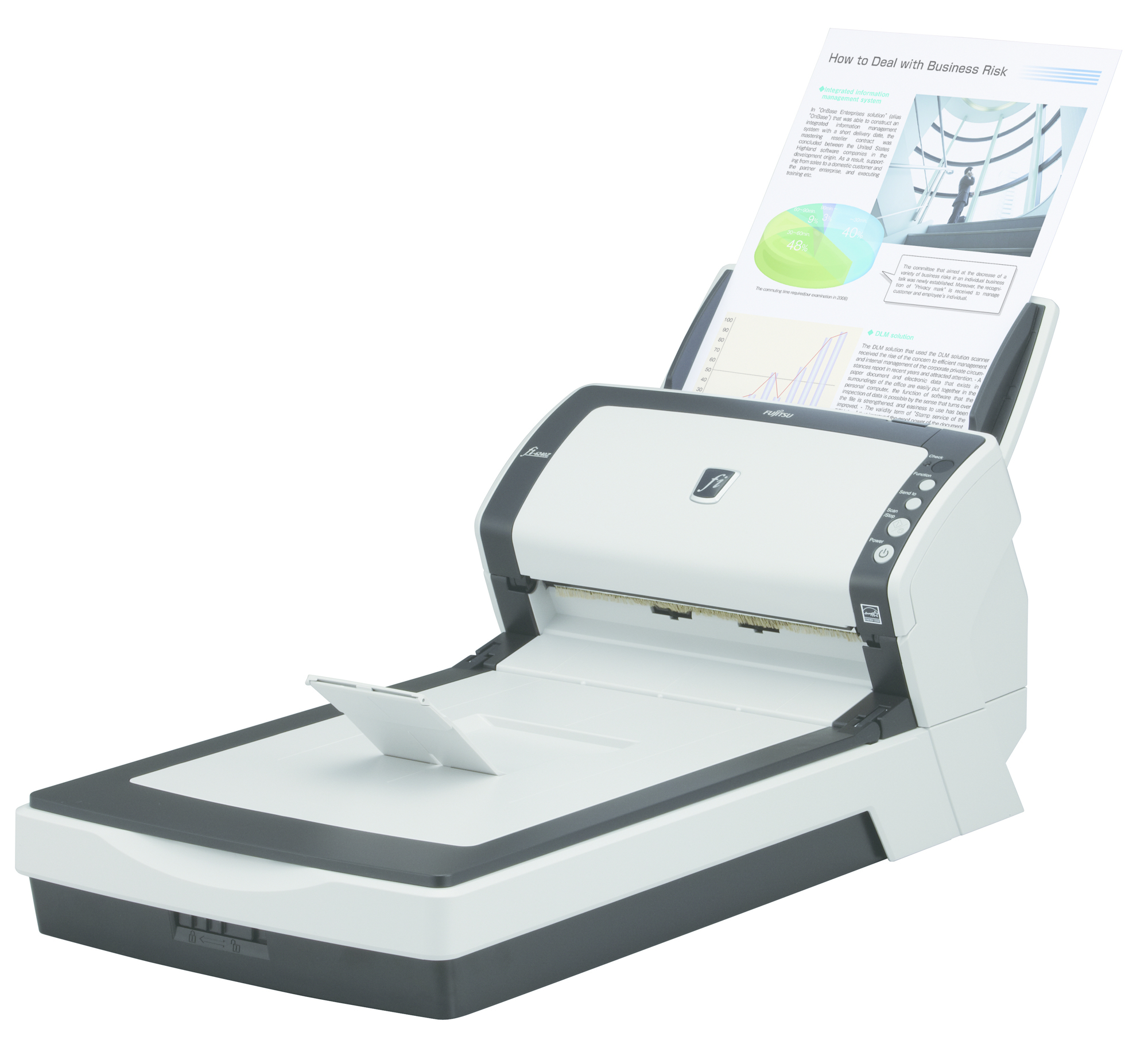 Fujitsu fi-6240Z Flatbed & ADF scanner – image 2