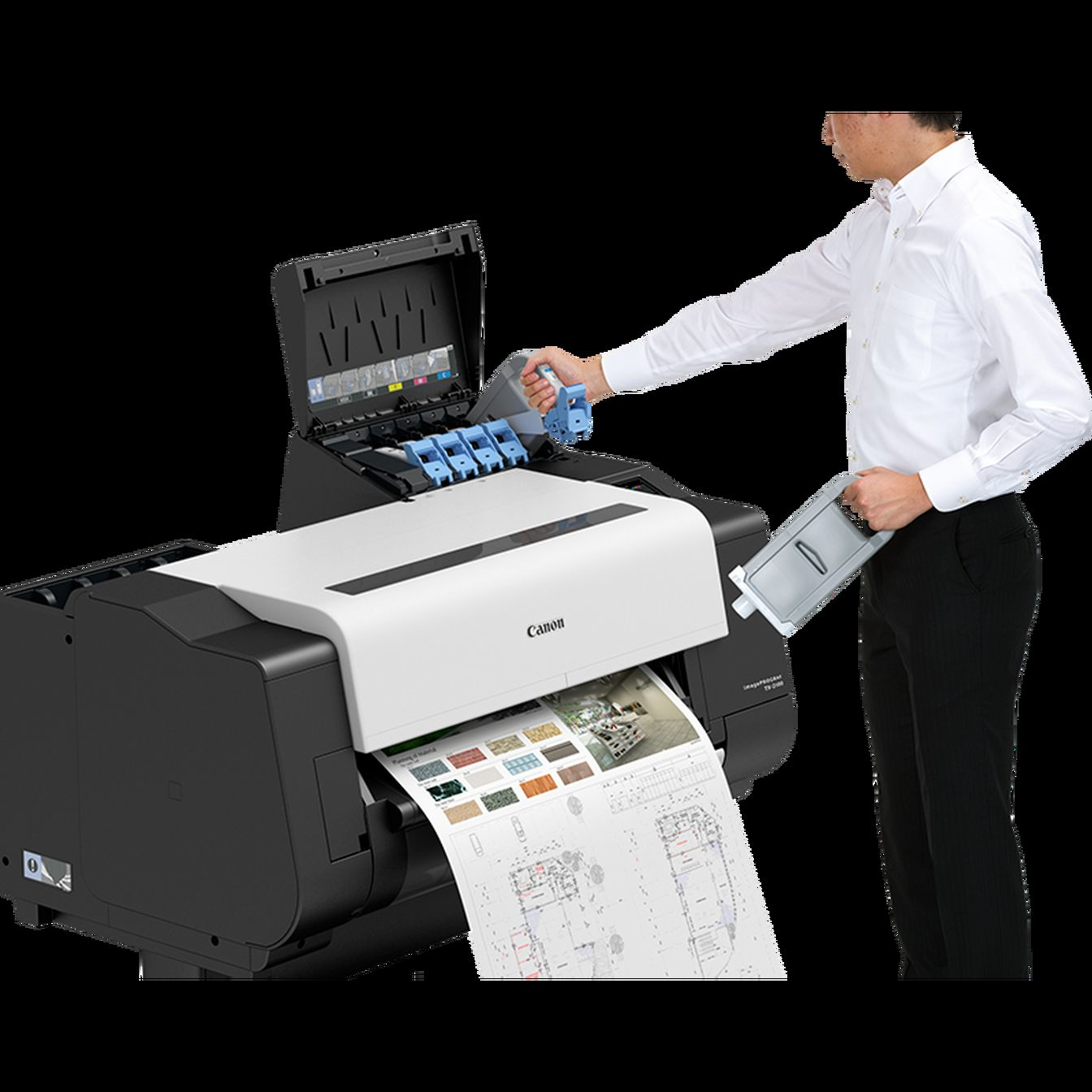 Canon imagePROGRAF TX-2100 large format printer Wi-Fi Inkjet Colour – image 5