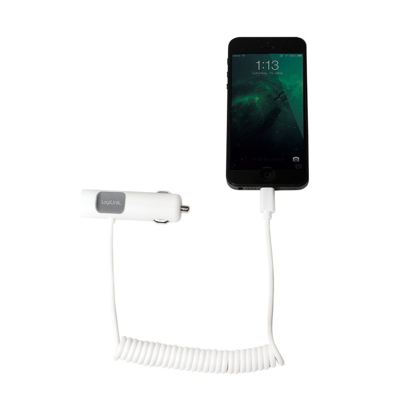 LogiLink PA0103 mobile device charger Universal White Cigar lighter Auto – image 4
