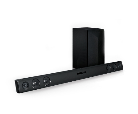 LG LAC553B soundbar speaker Black 2.1 channels – image 2
