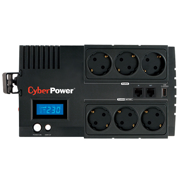 CyberPower BR650ELCD uninterruptible power supply (UPS) 0.65 kVA – image 2