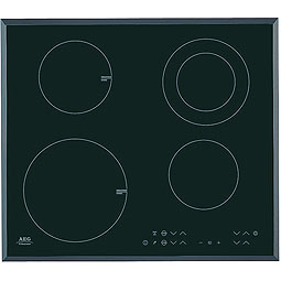 AEG 67160-KF-n Black Built-in Zone induction hob 4 zone(s)