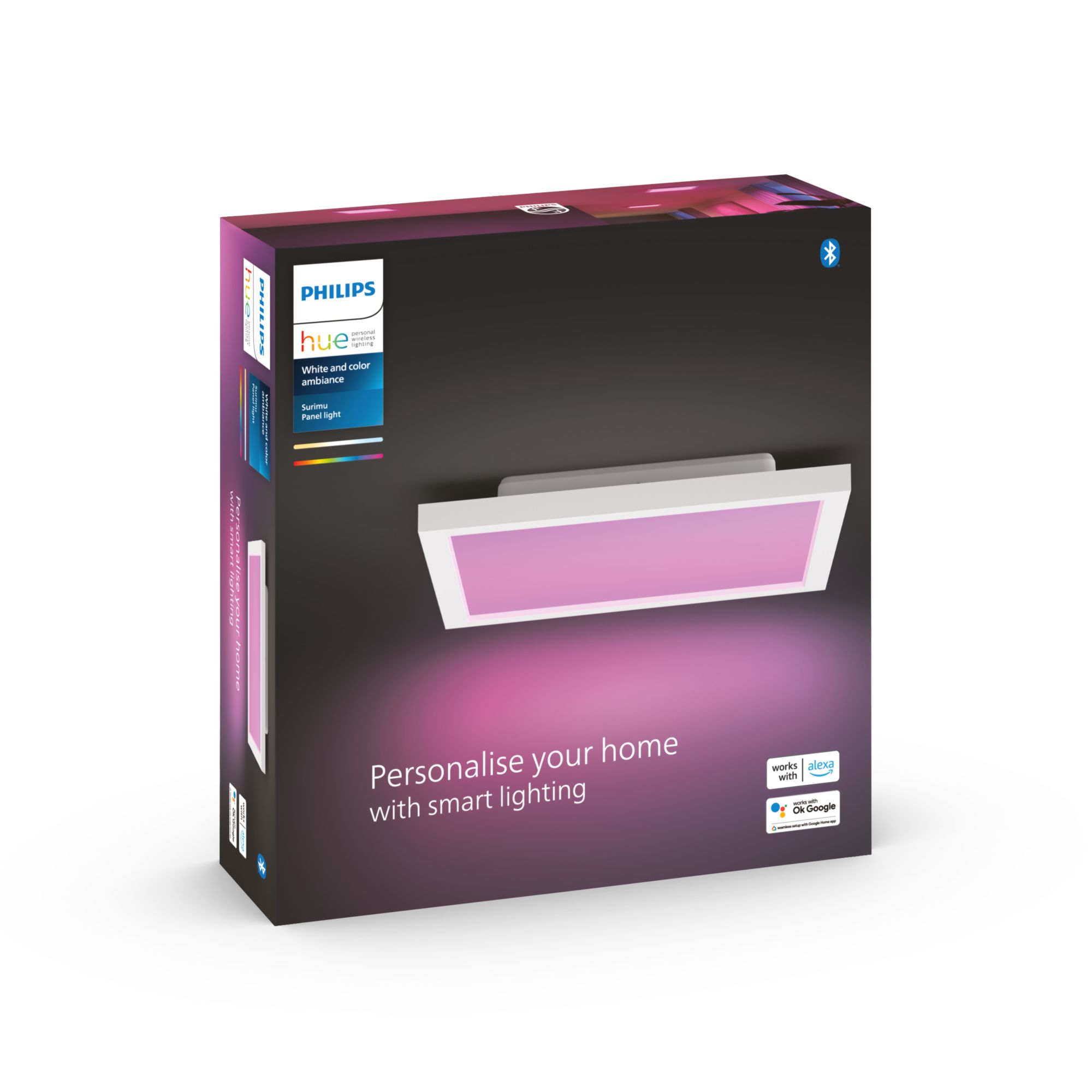 Philips by Signify Philips Hue White and colour ambience Surimu Square Panel – image 3