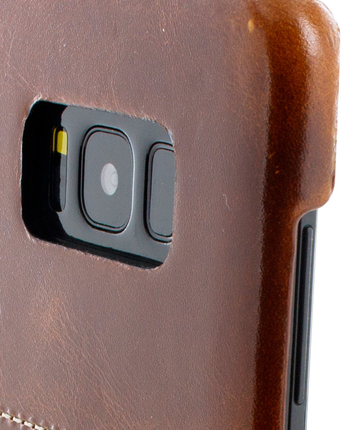 Mobiparts Excellent Backcover Samsung Galaxy S8 Plus Oaked Cognac – image 3
