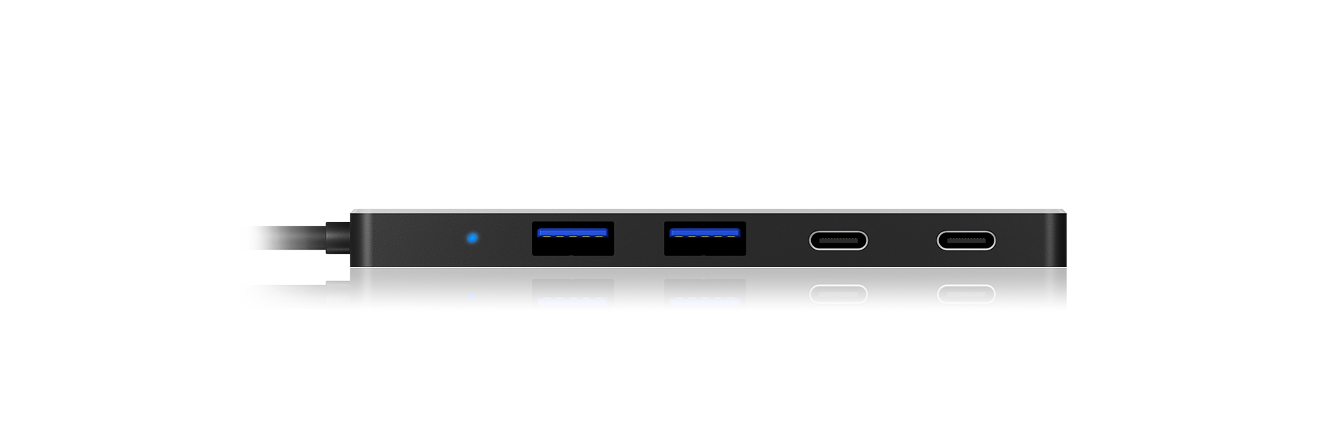 ICY BOX IB-HUB1414-C3 USB 3.2 Gen 1 (3.1 Gen 1) Type-C 5000 Mbit/s Black – image 5