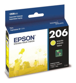Epson T206 ink cartridge 1 pc(s) Original Yellow