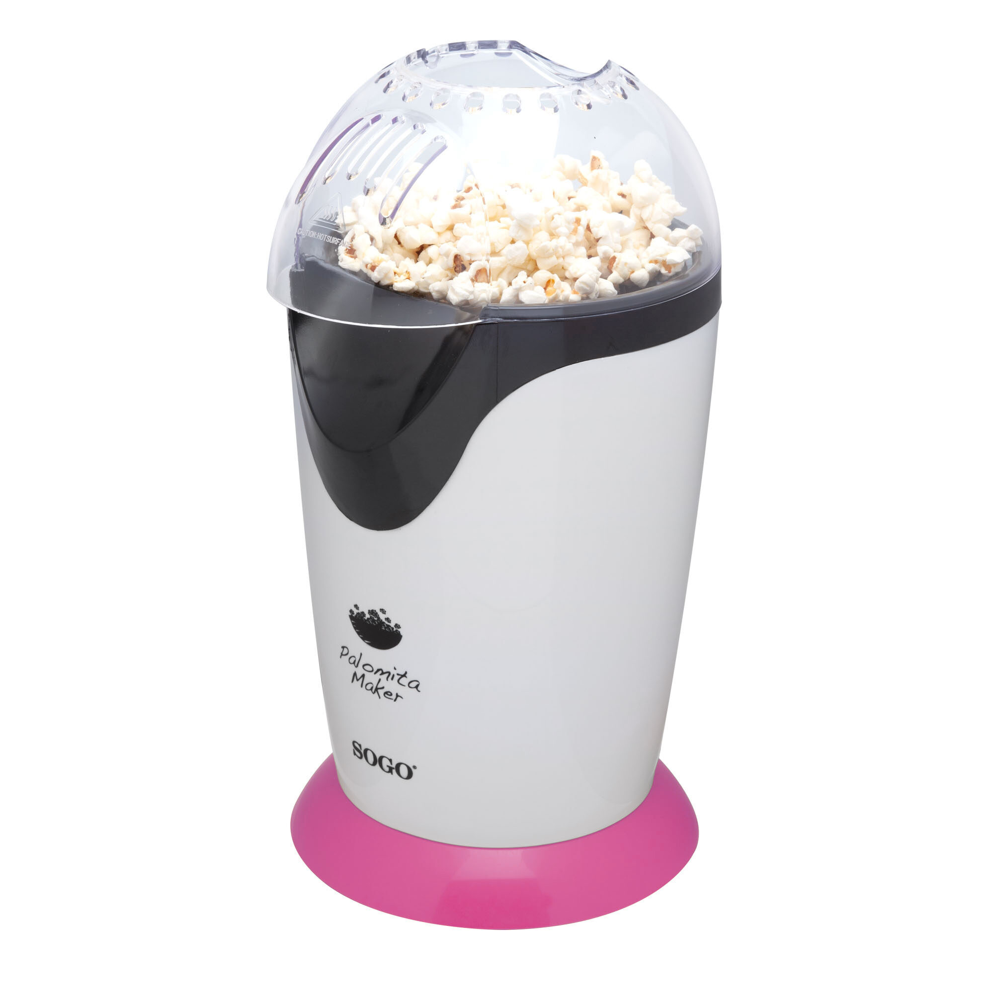 Sogo PAL-SS-11320-P popcorn popper Pink, Transparent, White 3 min – image 3