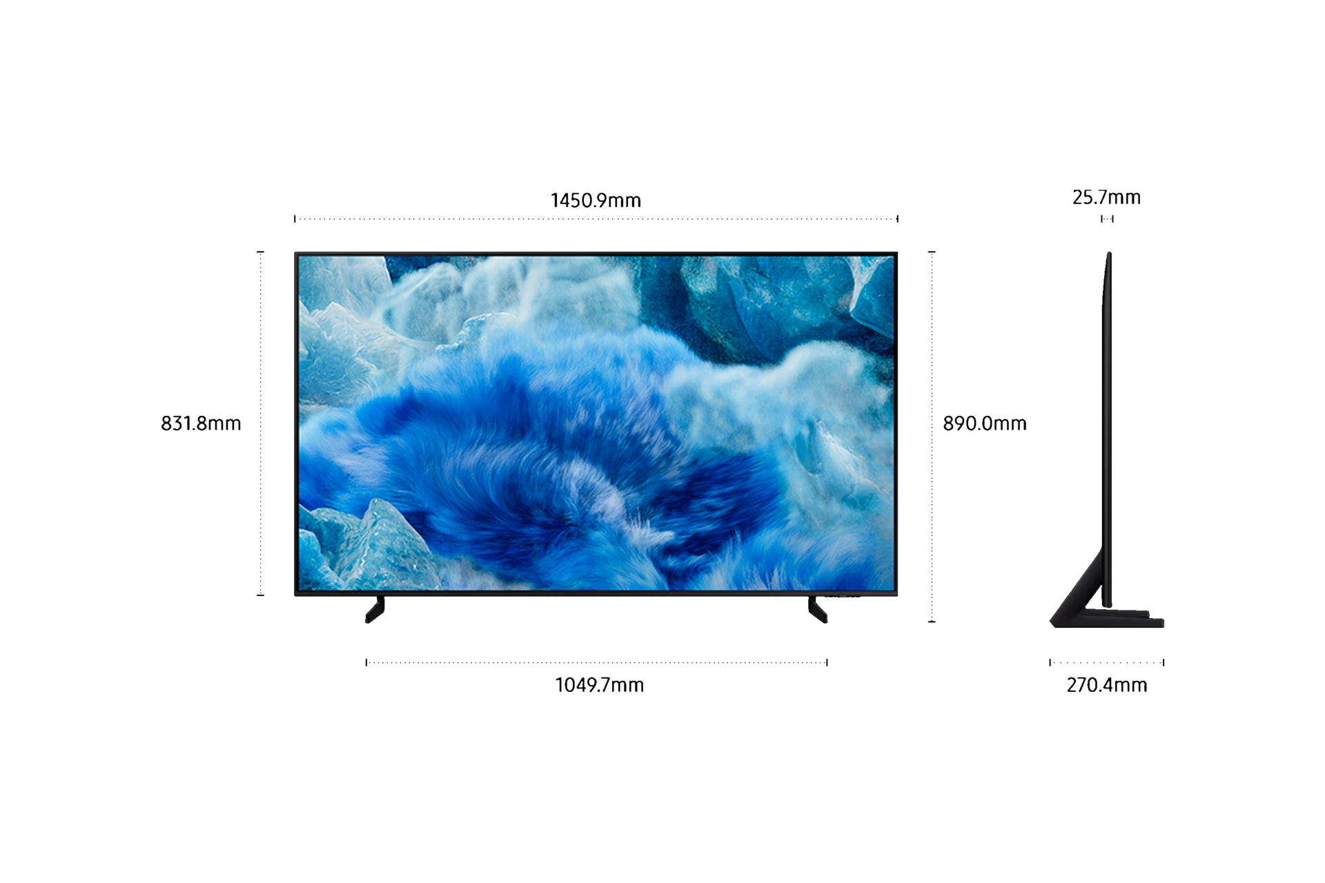 Téléviseur Samsung 65 (2025) QLED 4K UHD TQ65Q8FAAUXXC — photo 12