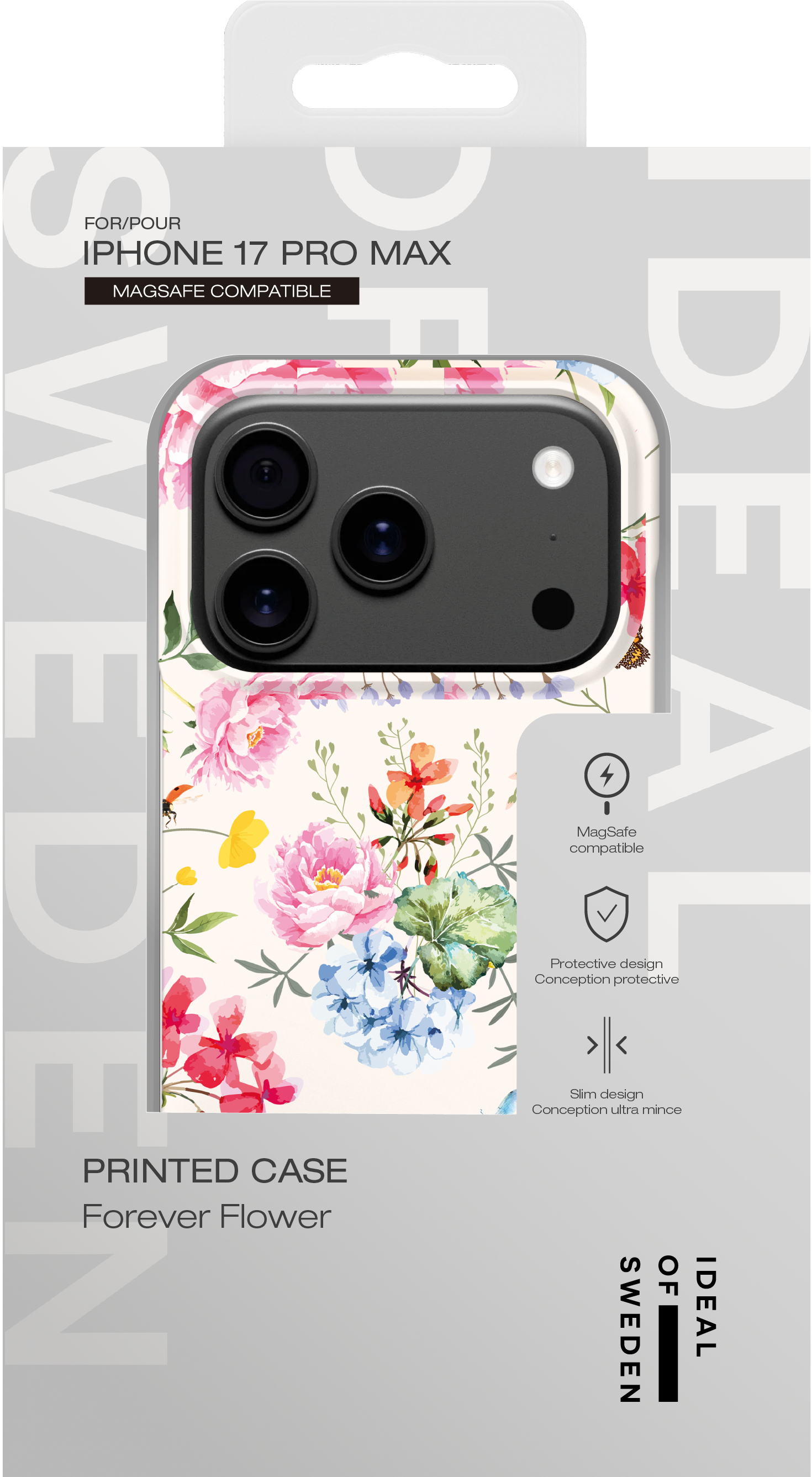 iDeal of Sweden Printed Case MagSafe iPhone 17 Pro Max Forever Flower – image 4