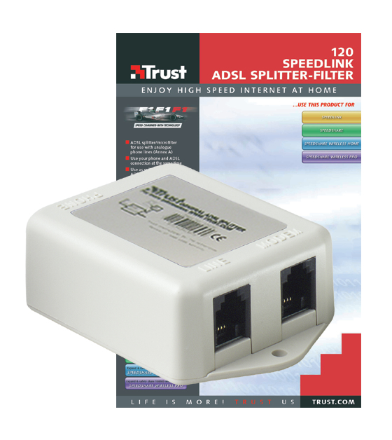 Trust SPLITER FILTER 120 SPEEDLINK