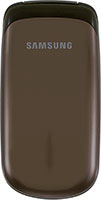 Samsung E1150 3.63 cm (1.43") 72.5 g Brown