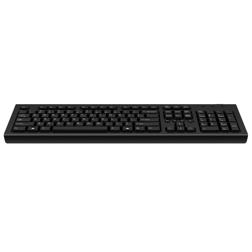 HP 709694-041 keyboard USB QWERTZ German Black