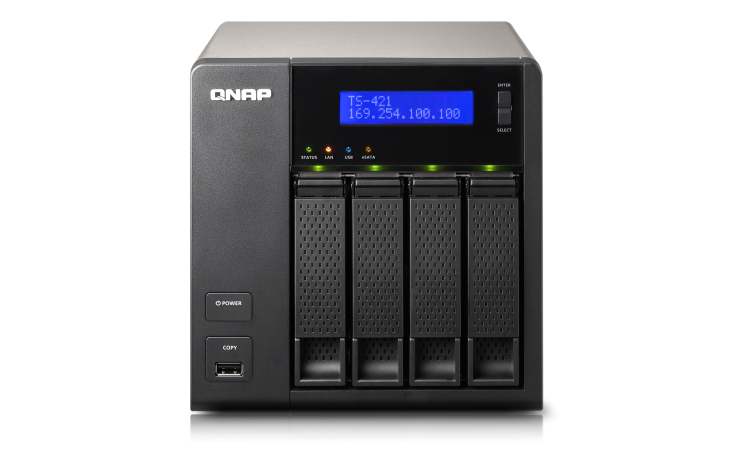 QNAP TS-421 + 4x 4TBWDRED – image 2