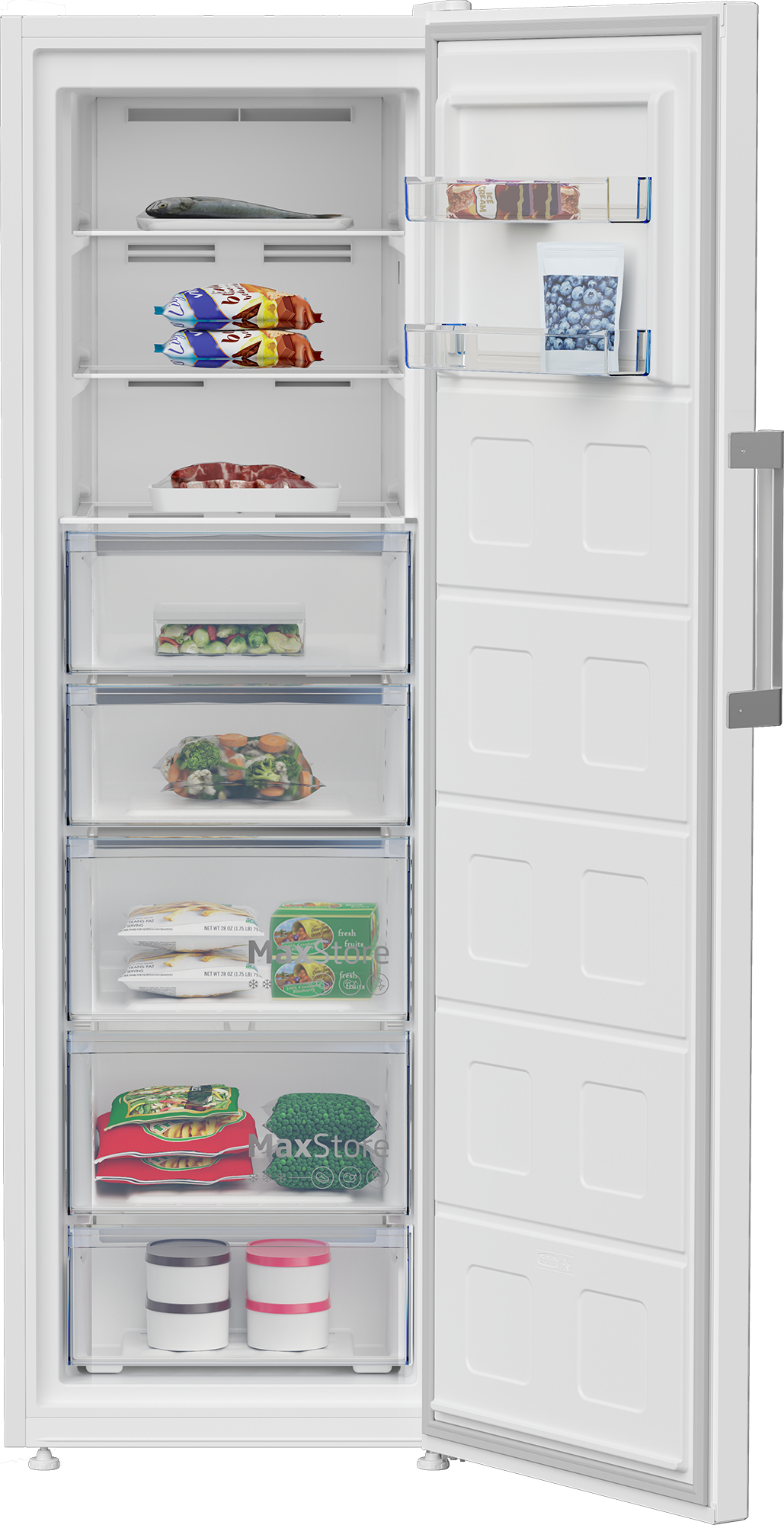 Beko B3RFNE314W freezer Upright freezer Freestanding – image 3