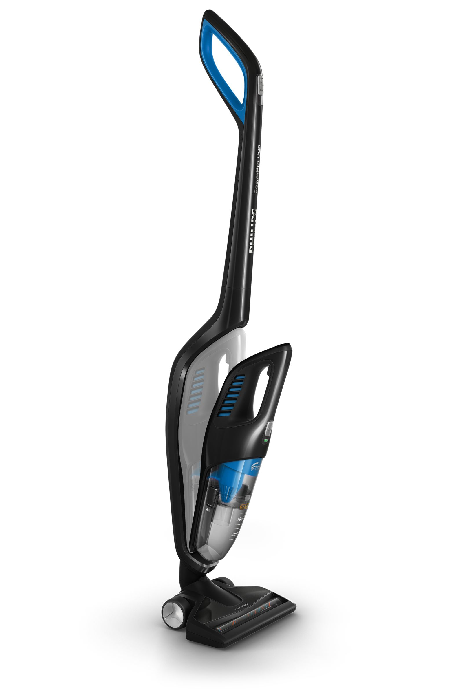 Philips PowerPro Duo FC6163/02 stick vacuum/electric broom 2-in-1 stick vacuum Battery Dry Cyclonic Bagless – image 1