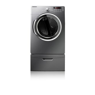 Samsung DV340AGG/XAX washer dryer Freestanding Front-load Silver