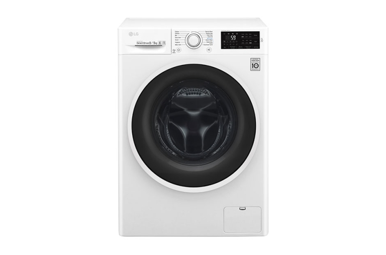 LG F4J6TM0W washer dryer Freestanding Front-load White – image 1