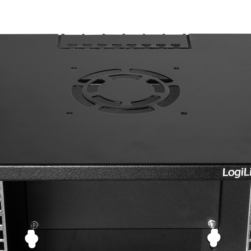 LogiLink W66Z30B rack cabinet 6U Wall mounted rack Black – image 5