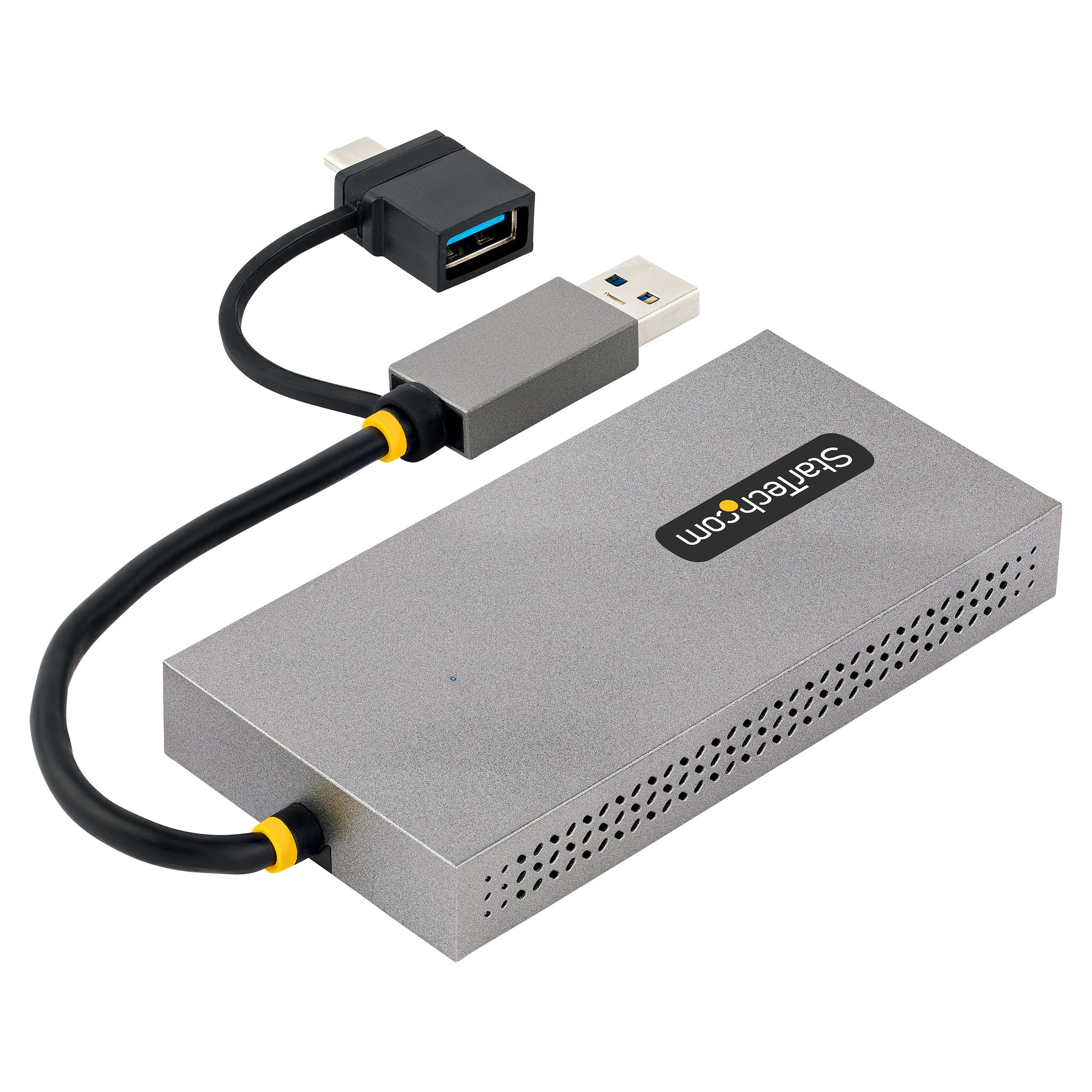 StarTech.com USB to Dual HDMI Adapter, USB A/C to 2x HDMI Displays (1x 4K30Hz – image 2