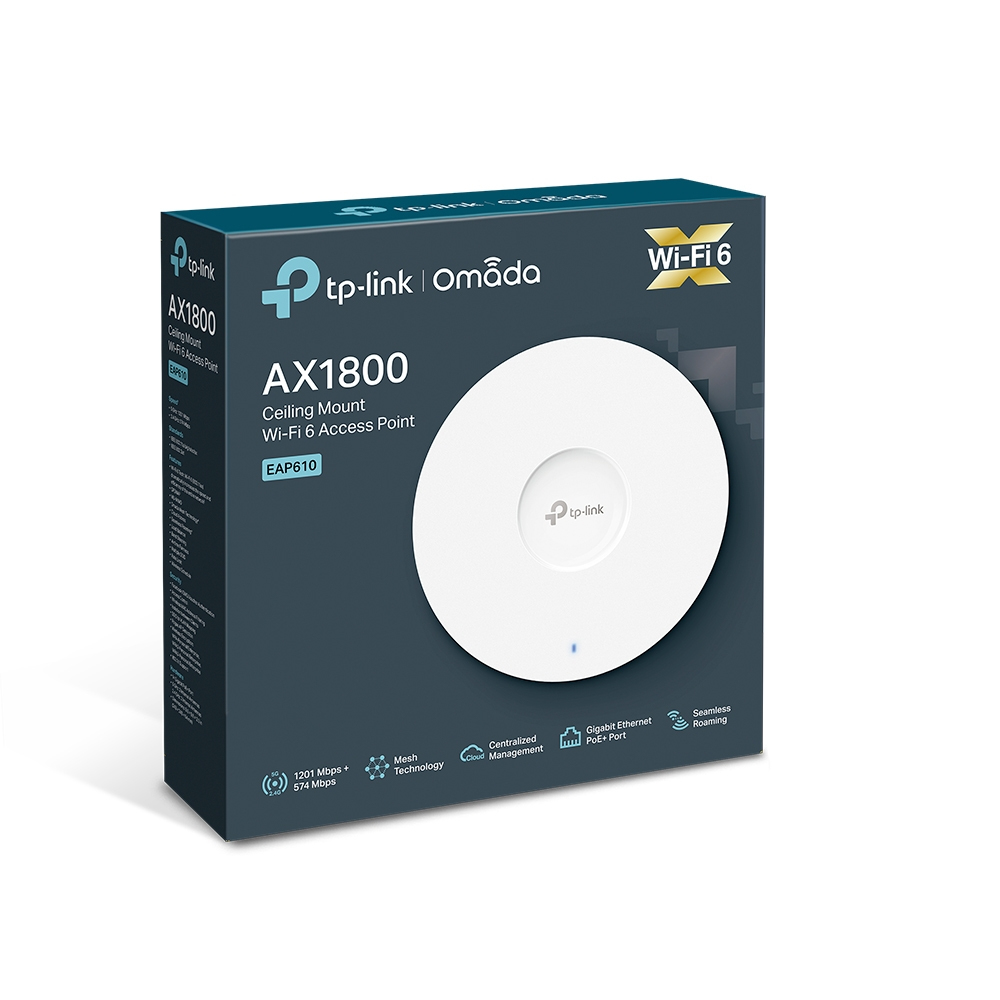 TP-Link Omada AX1800 Wireless Dual Band Ceiling Mount Access Point – image 6