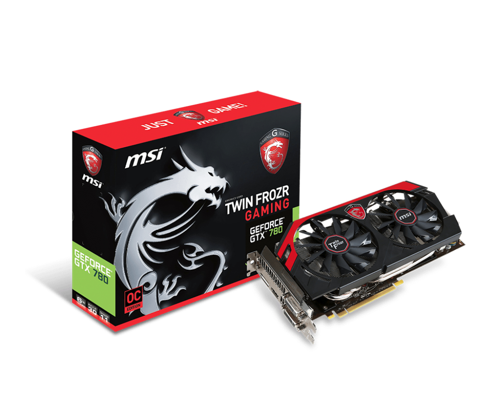 MSI V298-035R graphics card NVIDIA GeForce GTX 780 – image 1