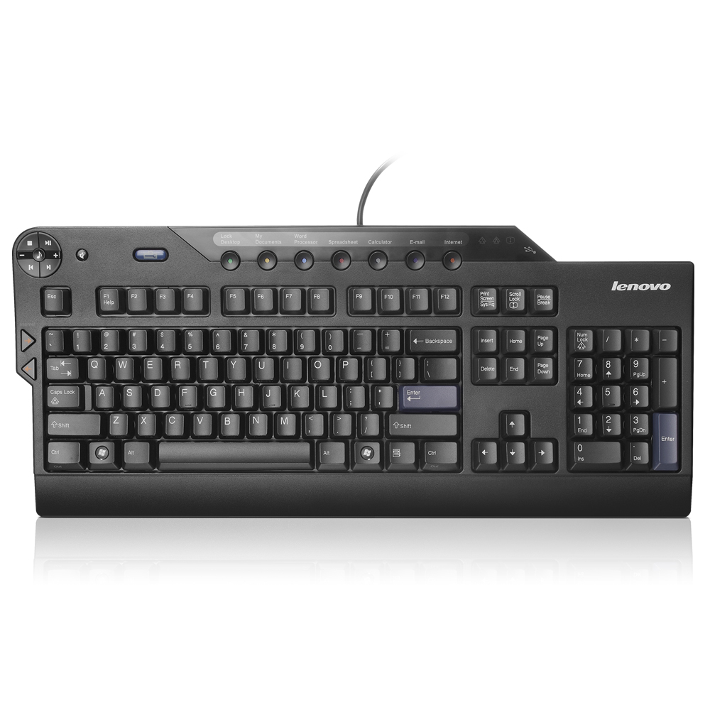 Lenovo 89P8832 keyboard Universal USB QWERTY Finnish, Swedish Black