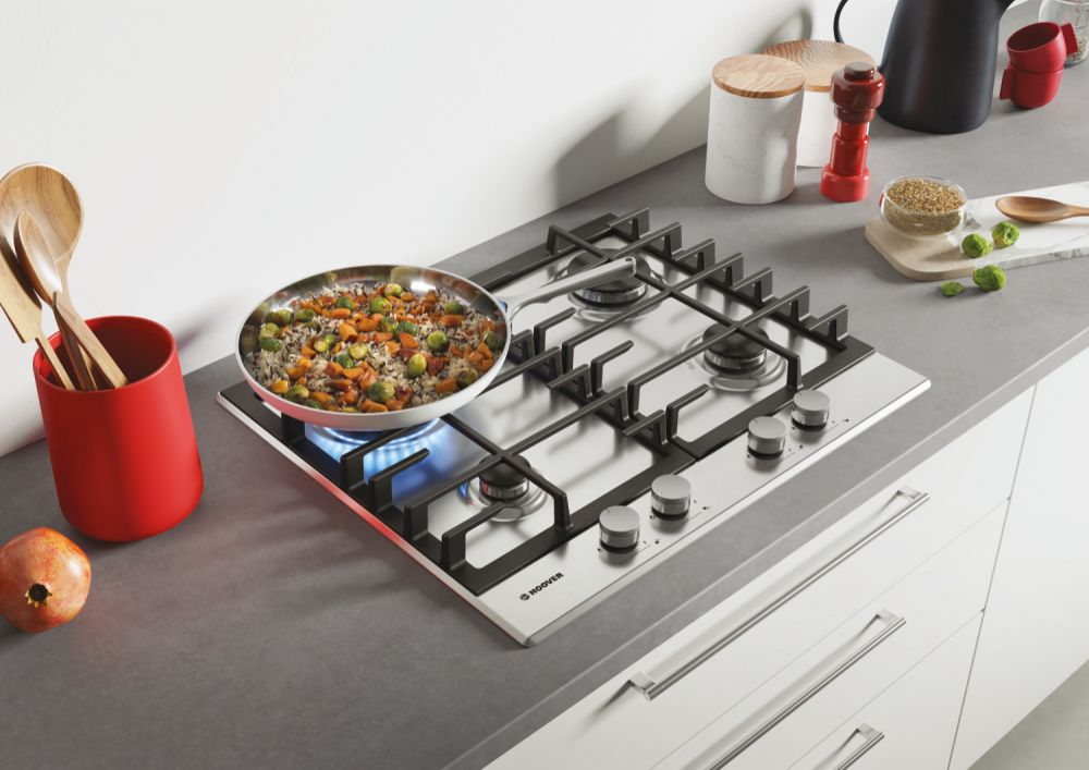 Hoover H-HOB 500 GAS HHG6BR4WSX Stainless steel Built-in – image 3