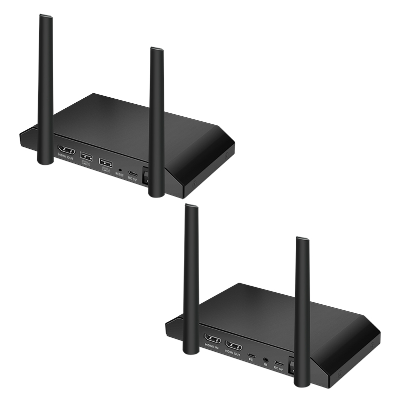 LogiLink HDW0103 AV extender AV transmitter & receiver Black – image 2