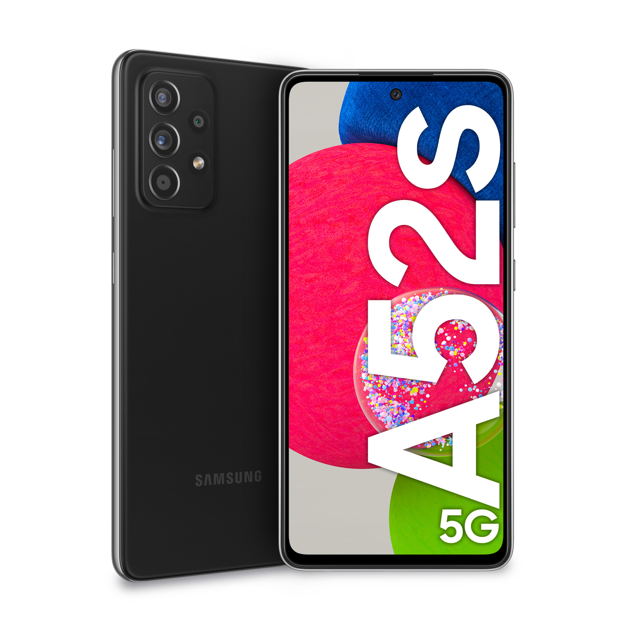Samsung Galaxy A52s 5G SM-A528BZKDEUE smartphone 16.5 cm (6.5") Hybrid Dual SIM Android 11 USB Type-C 6 GB 128 GB 4500 mAh Black