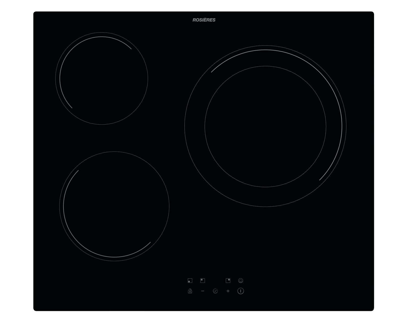 Rosieres ROHB63DCT Black Built-in – image 1