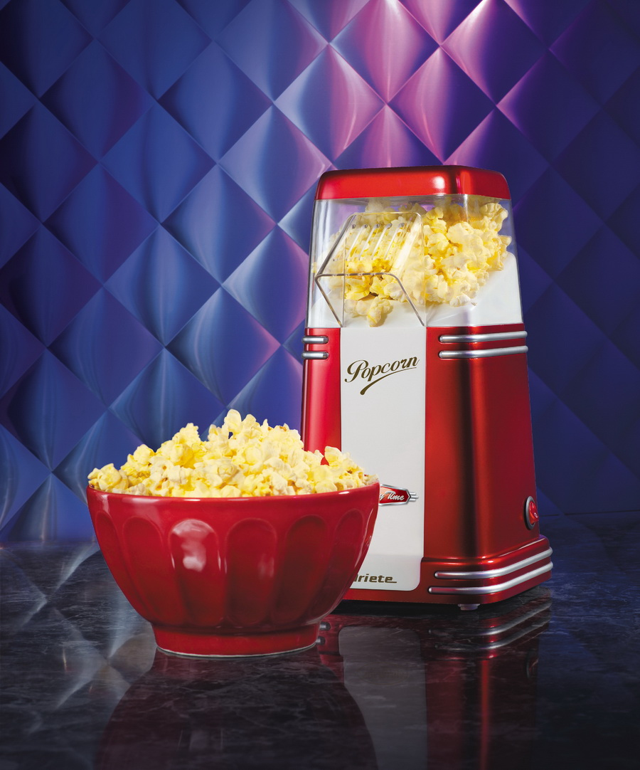 Ariete 2952 popcorn popper Red 2 min – image 2