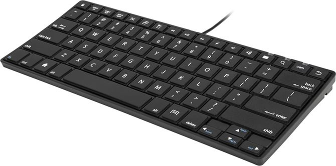 Targus AKB122US mobile device keyboard QWERTY Micro-USB Black