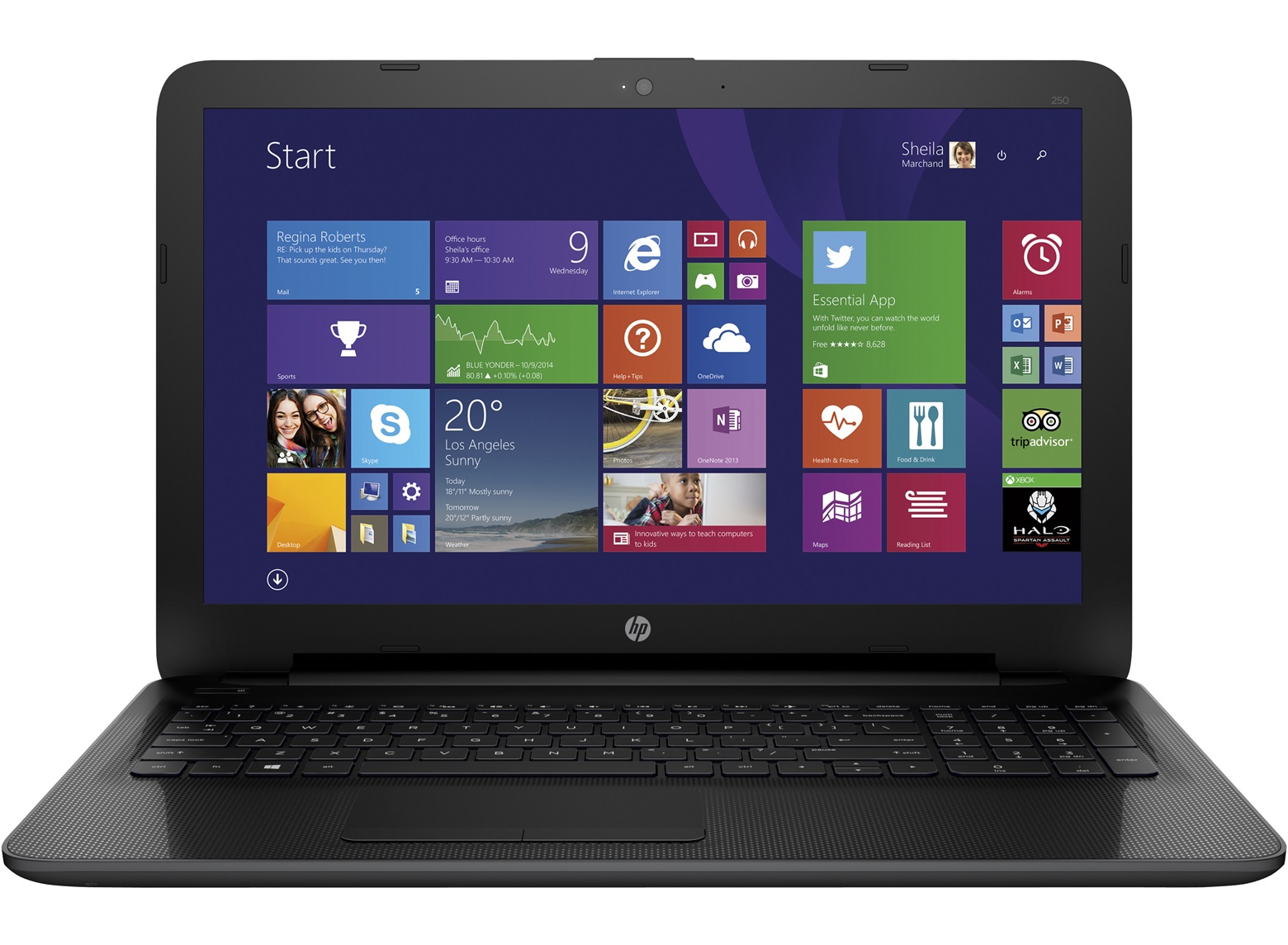 HP 250 G4 + Business Top Load Case – image 1