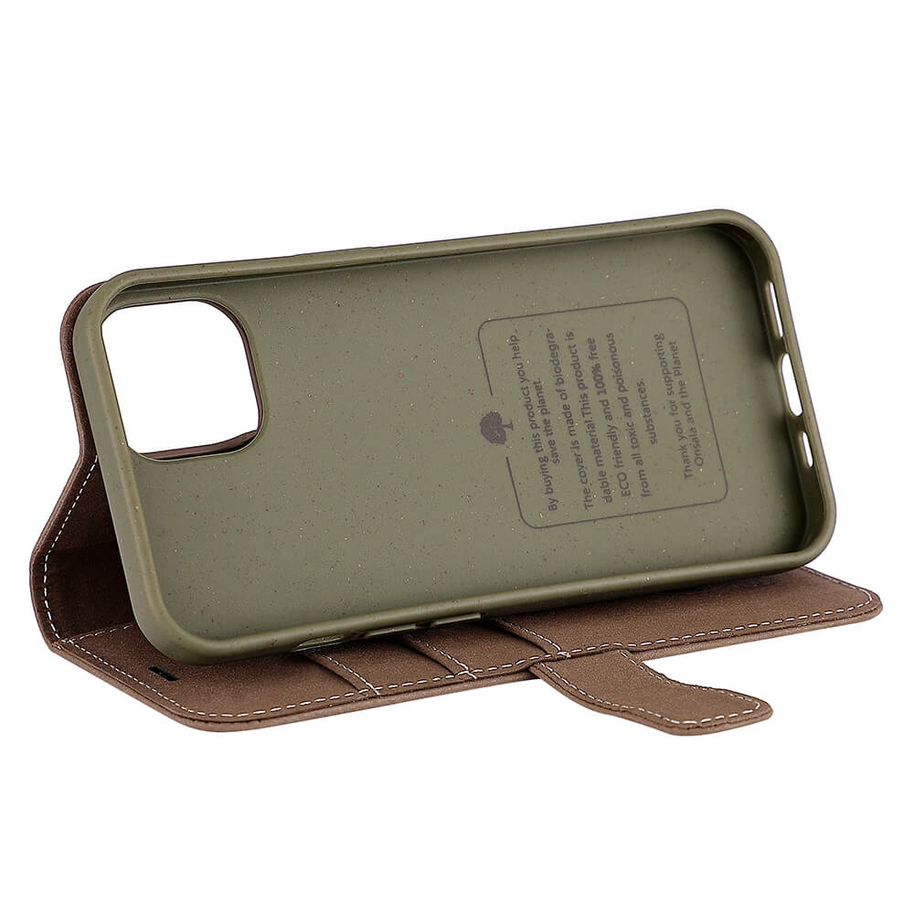 Onsala Wallet Case Brown - iPhone 13 – image 4