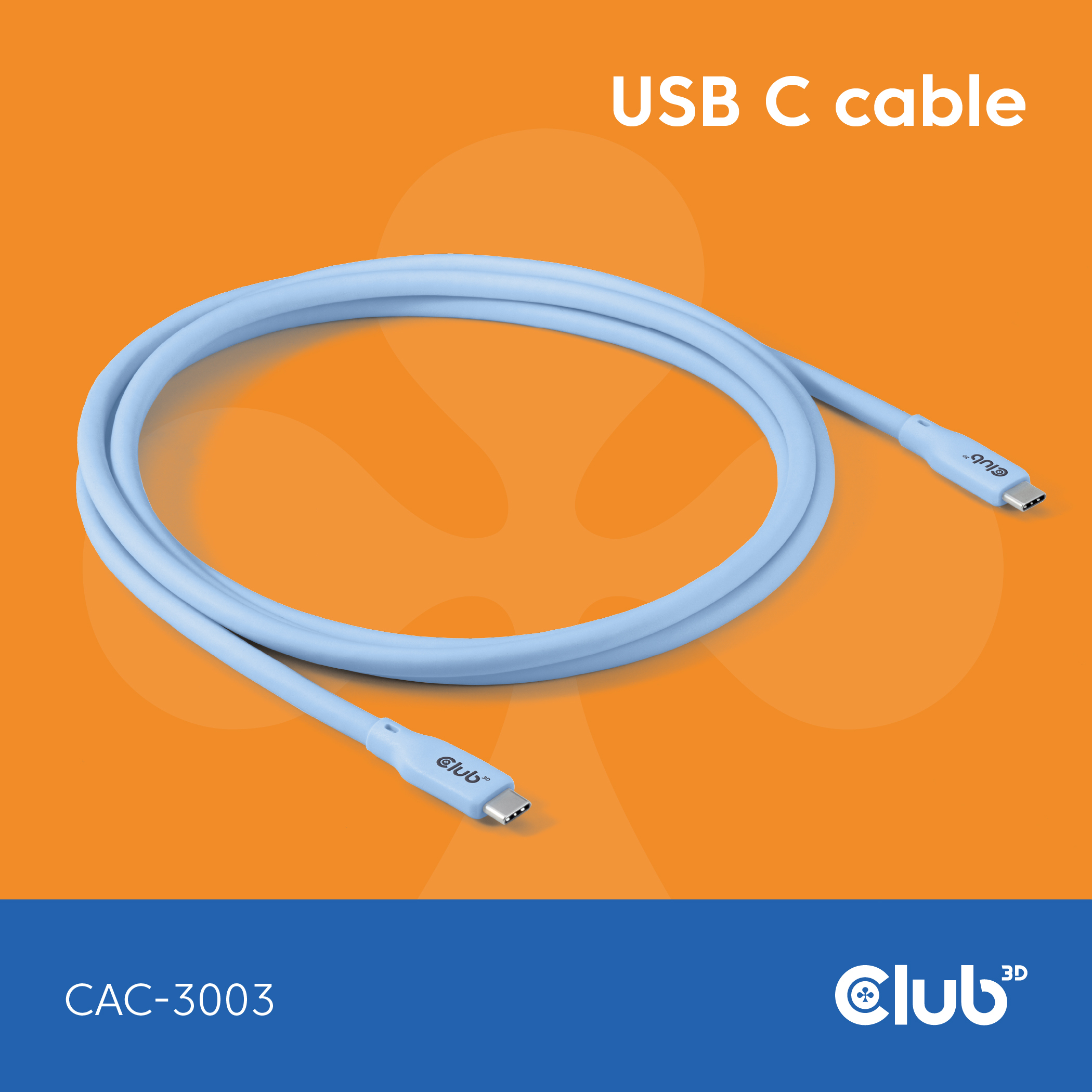 CLUB3D CAC-3003 cavo USB USB4 Gen 3x2 2 m USB C