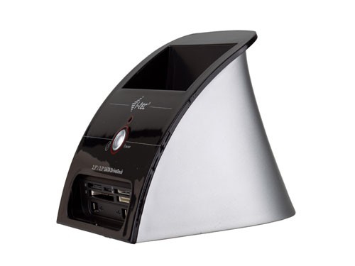 i-tec USB2HDDOCK laptop dock/port replicator Black, Silver