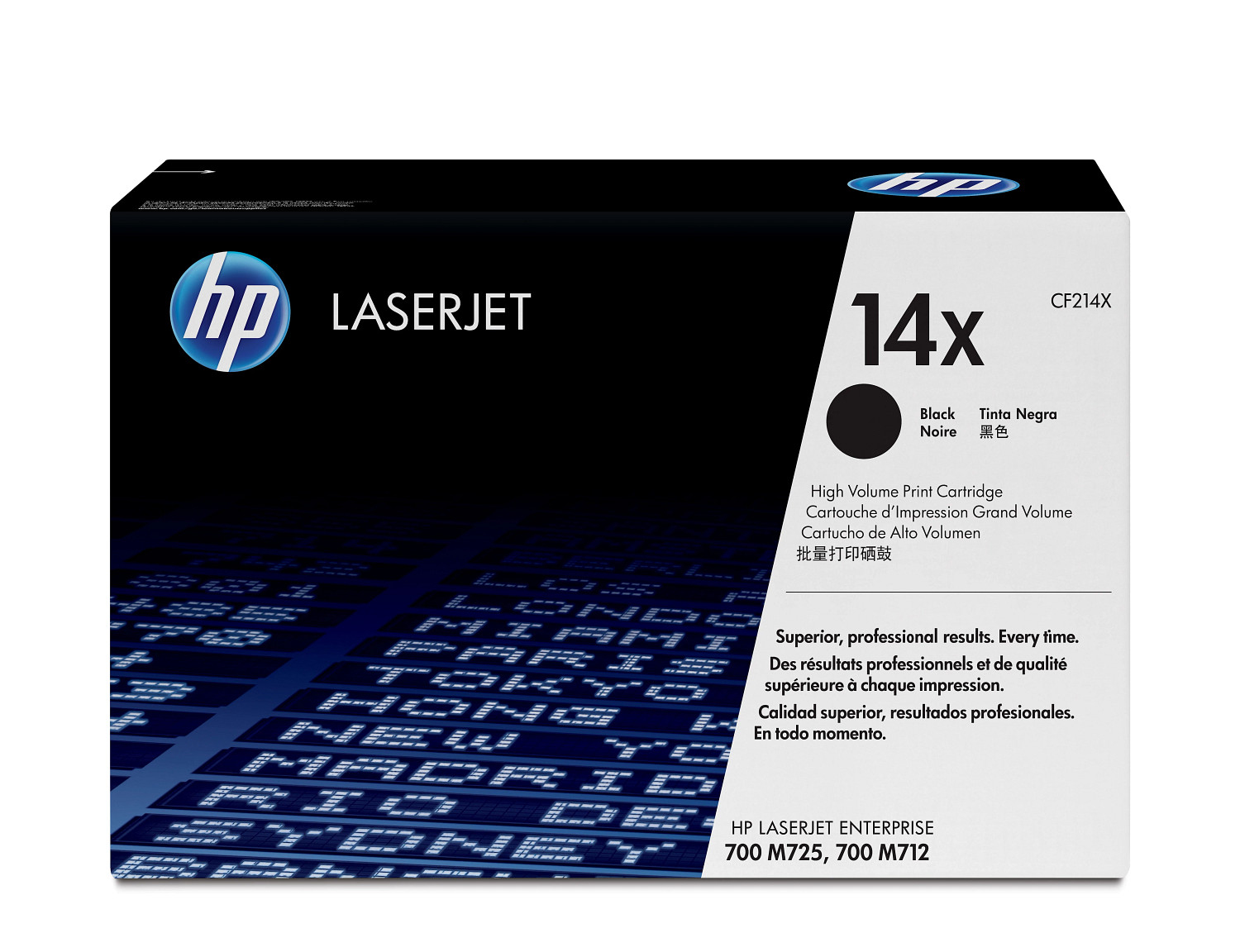 TONER CARTRIDGE 14X BLACK .