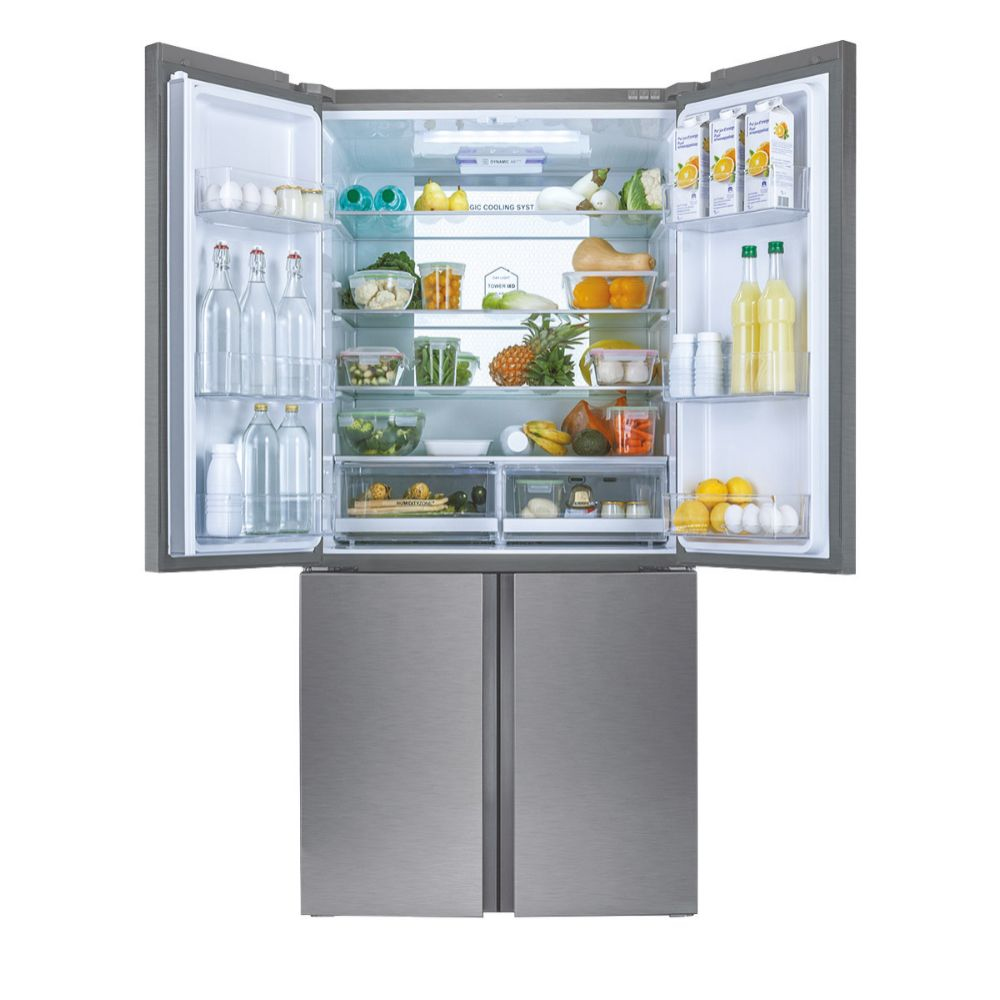 Haier Cube HTF-610DM7 side-by-side refrigerator Freestanding – image 9