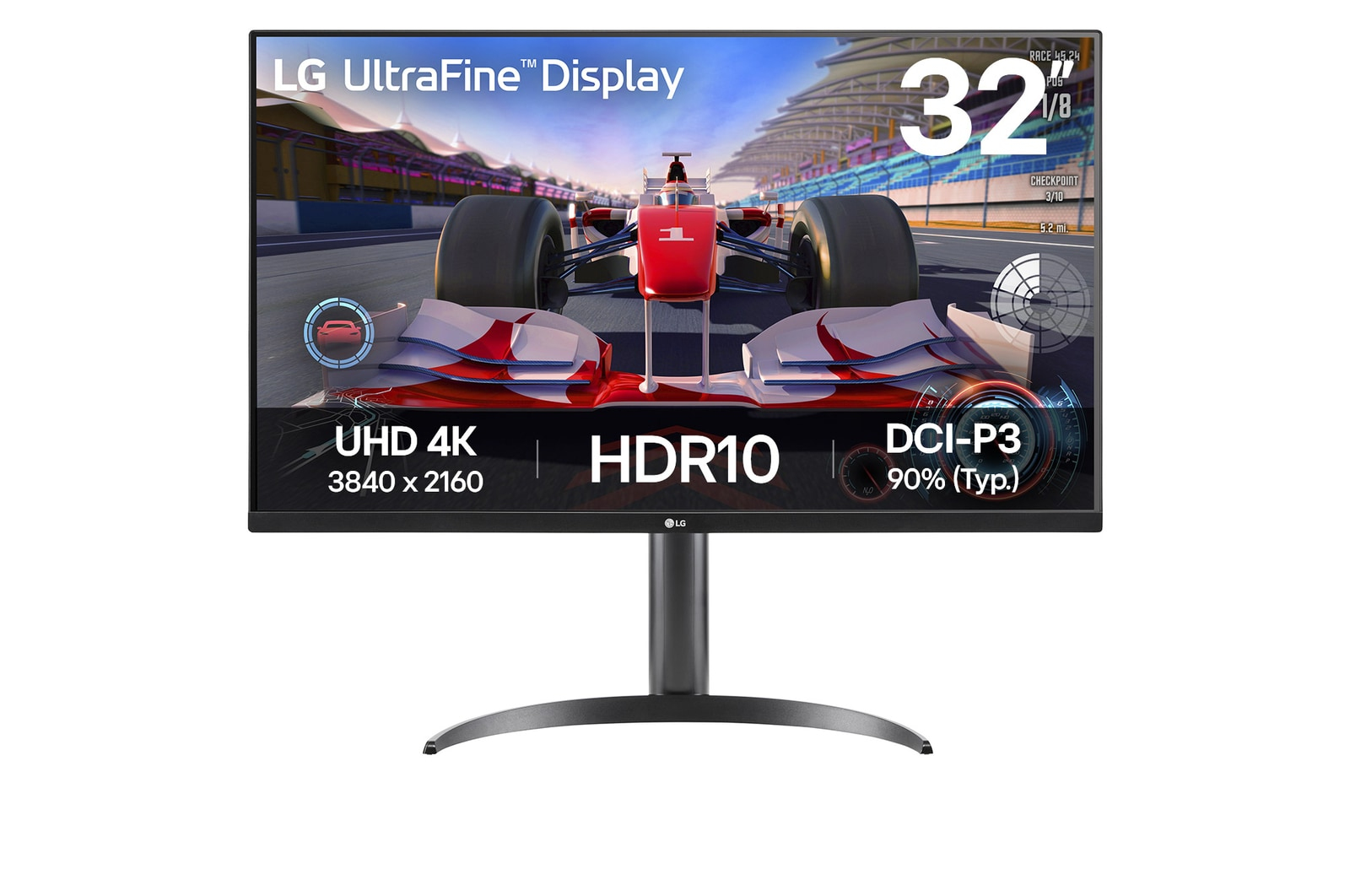 LG 32UR550K-B Monitor PC 80 cm (31.5") 3840 x 2160 Pixel 4K Ultra HD Nero