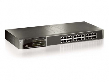 LevelOne FSW-2409TFX network switch Unmanaged Black