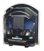 Manhattan 171274 headphones/headset Wired Head-band Gaming Silver – image 4