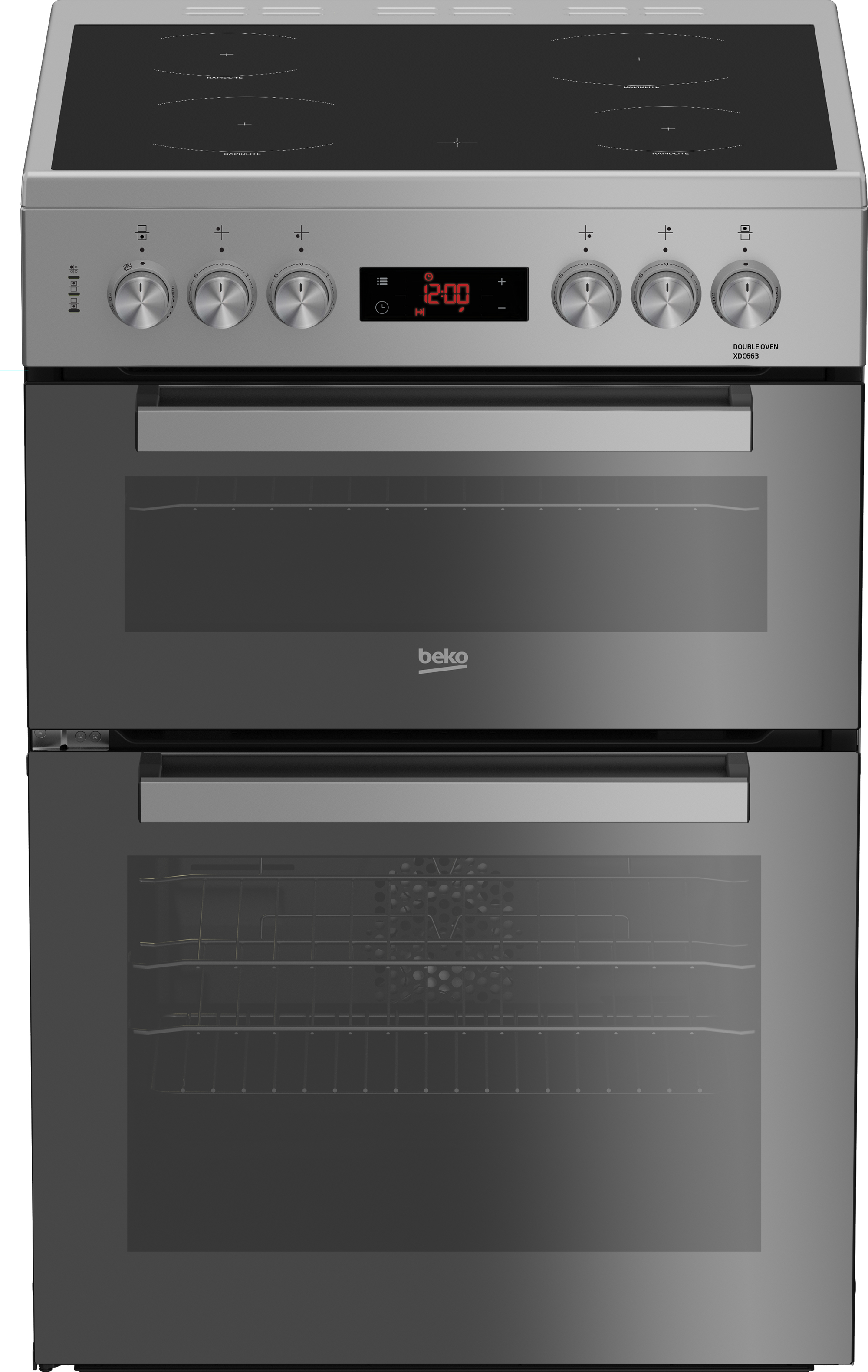 Beko XDC663SM 60 cm Double Oven Electric Cooker – image 6